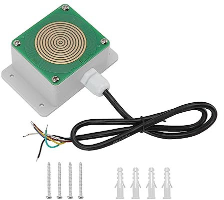 Pilipane Regen- und Schneemensormodul hohe Empfindlichkeit Automatisches Erwärmen im Freien im Freien für Regenwasser und Schneeüberwachung Kunststoffmaterial 89 x 64 x 38 mm Größe