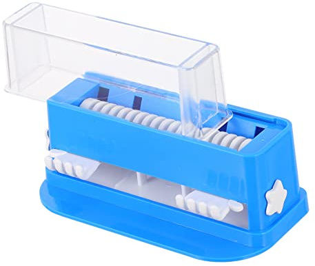 EPIGEIST Dispenser Per Bastoncini Cotone e Stuzzicadenti Contenitore Organizzatore Bagno Plastica Robusta Accessorio Pratico Per Tavolo Da Trucco e Bagno