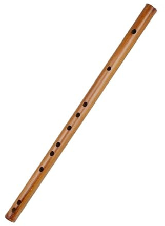 Bambu Flöjt Kit Klassisk Bambuflöjt 6håls Träblockflöjt Musik Träblåsinstrument(C)
