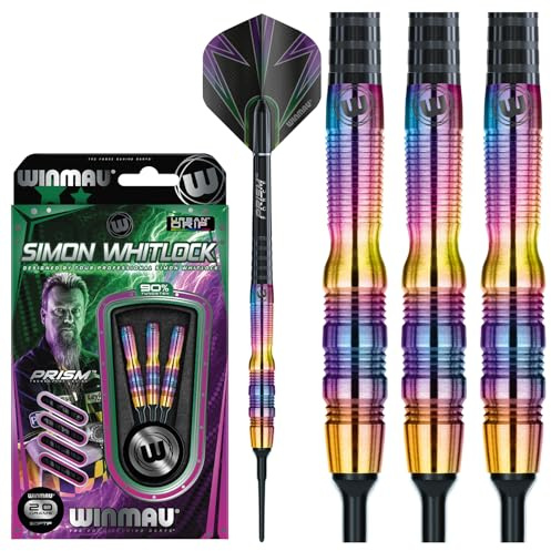 Winmau Simon Whitlock Soft-/ Steeldart Set 90% TU Urban Grip (2405 - 20g)