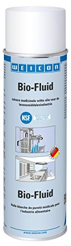 WEICON Bio-Fluid-Spray 500 ml d'huile blanche contre le frottement Huile lubrifiante eau lumière