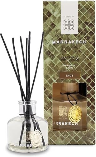 Secrets of Marrakech Luxus Diffusor Set Duftdiffusor - Jade - 100 ml - Blau