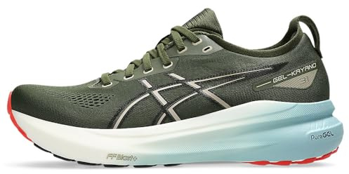 Asics Gel-Kayano 31, Sneaker herr, 40 EU, Smog Green Black, 40 EU