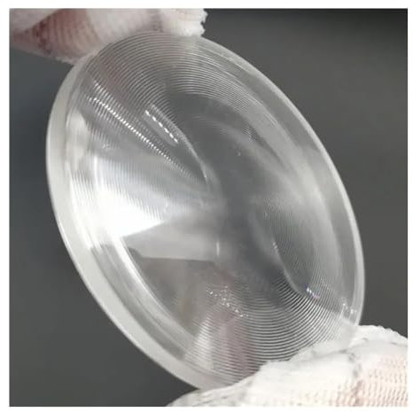 Mikroskop-Zubehör-Kit Durchmesser 40 mm/Dicke 2 mm Optische PMMA-Kunststoff-Fresnel-Linse Solar-LED-Kondensorlinse Brennweite 28 mm 35 mm 40 mm 55 mm 60 mm 70 mm 80 mm 1 Stück Mikroskopische Objektträ
