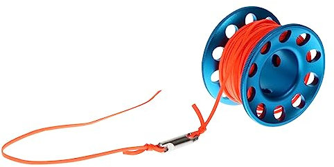BELLIFFY Tauchspule Mit Schnappclip Tauchspulenrolle Für Signalbojen Nützliches Unterwasserzubehör Für Tauchen