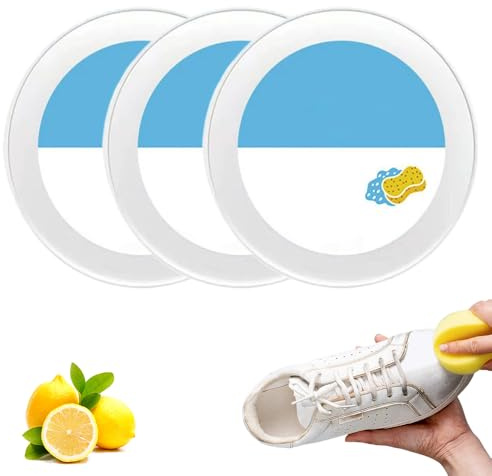 Multifunktionale Schuh Reinigungscreme, 2024 Neu Weisse Schuhe Reinigungs Creme, Sneaker Reiniger Weiß für Shoe Cleaning Paste, All-Purpose Schuhe Reinigungscreme für Alle Oberflächen (3)