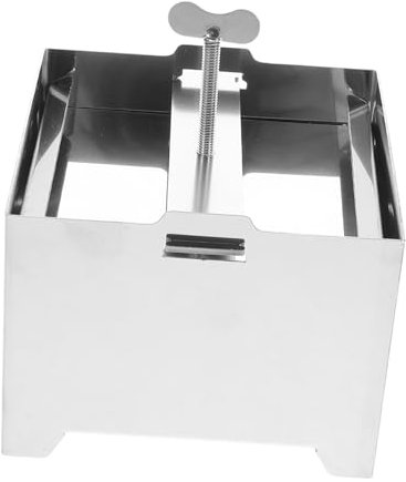 SHOWERORO Stainless Steel Tofu Mold Tofu Press Maker for Home Kitchen Use Manual Function and for Making Bean Curd
