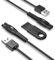 2 Stück 5V Ladekabel für Philips QP2824, QP2834, X3001, QP1924, QP2734, BG5021, BG3027, QP4631, S3145, QP4530, MG7910 Rasierer Ladegerät, 1,5 M USB Kabel für 360 Elektrischer Rasieren