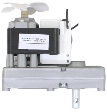 AC220V 3.2 tr/min 5 tr/min tarière for fumoir électrique à granulés de bois gril barbecue four poêle moteur boîte de vitesses moteur à pôle ombragé(5rpm)