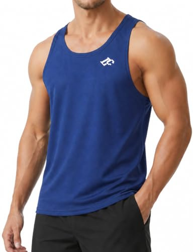 Camiseta sin Mangas para Hombre, para Entrenamiento atlético, de Secado rápido, con Espalda en Y, para Culturismo, Gimnasio, Chaleco Muscular