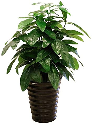 IWENZHKPA Künstlicher Baum Künstlicher Baum Mit Plastiktopf Bonsai-Kunstpflanzen Für Indoor-Outdoor-Haus-Büro-Kunstpflanzen Kunstbaum Indoor