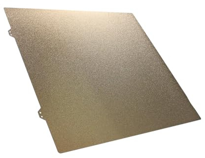 Whltzf Placa Construcción Acero Flexible 430x430 Mm con Base Magnética para Grandes Impresoras Superficies Textura Doble Superficies Adhesivas Lecho Calor