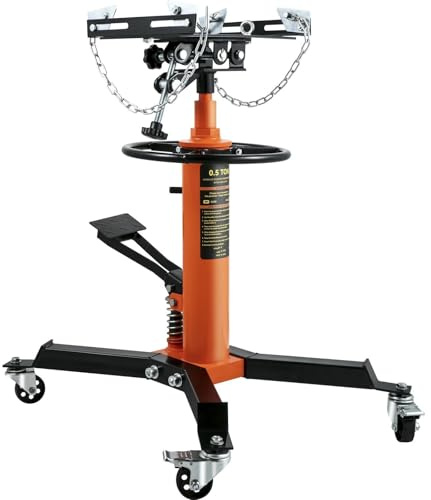 NKURTPC cric per Trasmissione cric per Auto Supporto per martinetto da Pavimento con Trasmissione idraulica di capacità libbre con Pedale per paranco di Sollevamento del Negozio di Garage