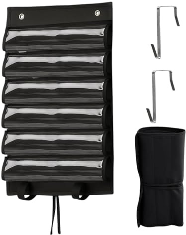 Porta alfombrillas de juego – portátil para alfombrillas de juego | con bolsillos transparentes para reuniones familiares, área de salón, fiesta de cumpleaños
