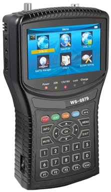 WS-6979 Cercatore satellitare e terrestre combinato DVB-S2 e DVB-T2 Facile da localizzare