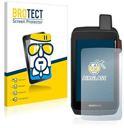 BROTECT Schutzglas für Garmin Montana 700i Schutzfolie Made in Germany Panzer Folie Glas Displayschutz [Kratzfest 9H, Anti-Fingerprint,Transparent]