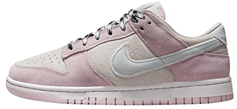 Nike Sneaker Basse da Donna Dunk, Schiuma Rosa/Platino Puro/Mousse di Rose, 38.5 EU