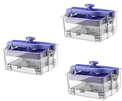 MAGICLULU 3 Set Separatore di yogurt colino a rete per yogurt pressa per tofu colino per latte di noci greco produttore di per formaggio filtro a rete per latte plastica