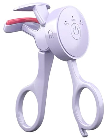 Moreeulsi Heat Eyelash Curler | Lash Curling Tool - Beheizte Wimpernzange Elektrisch 3 Heizmodi für schnelles natürliches