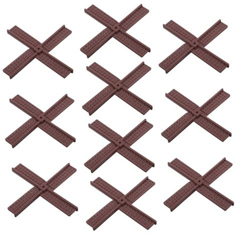 Toyvian 10pcs Plastic Dutch Windmill Blades Outdoor Rotating Garden Decor Fan Parts Replacement Supplies for Windmill Fan Blades