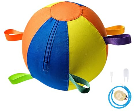 Dog Ball - Giocattolo Cucciolo Di Ampio Utilizzo, Chewer A Prova Di Morso | Polto Da Gioco Interattivo Sicuro Per Piscina Di Allenamento Da Gioco All'aperto, Design Portatile Resistente Per I Cani Agg