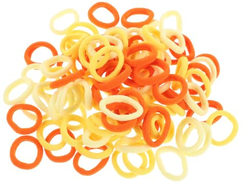 KOMBIUDA 500 Stück Haargummi Mit Hoher Elastizität Haargummis Für Kleine Mädchen Pferdeschwanzhalter Für Mädchen Haarband Haarbindungen Elastische Haarbindungen Für Babys