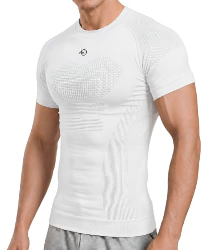 Modesty Rashguard Hombre Compresión Transpirable - Ventilación Axilas Torso Espalda - MMA JJB Lucha Boxeo - Culturismo Cross Training Fitness