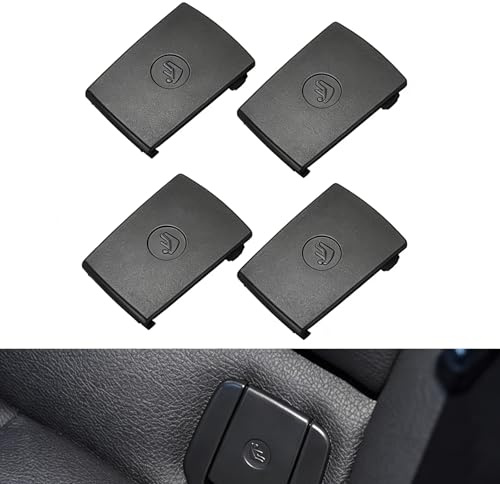 OFIXEM 52207319686 Lot de 4 housses de fixation Isofix pour siège arrière de voiture Compatible avec BMW Série 3 F30 F31 F20 F21 F22 F80 M3 F34 X1 E84 E90 E87-noir