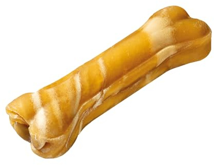 Beeztees Pferdehaut Kauknochen - Diese hochwertigen PUR Kauartikel sind hypoallergen (100g / 17 cm, Pferd)