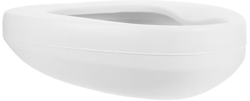 DOITOOL e Tecnologia Avanzata Antileak Padella per Pazienti Allettati Portatile in Plastica Bianca da 2800 Ml Design Ergonomico per Ospedaliero e Domestico
