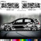Auto Camouflage Aufkleber Set Cyber PixelAutotattoo Car-Style Sticker Hexa Matrix Style S16