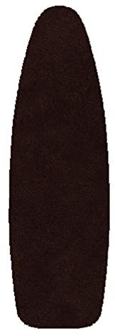 GLJING Bügelbrettbezug aus Baumwolle, Filzkissen groß, Abriebfest, Kordelzug, Für zu Hause, Schwarz 120x40cm