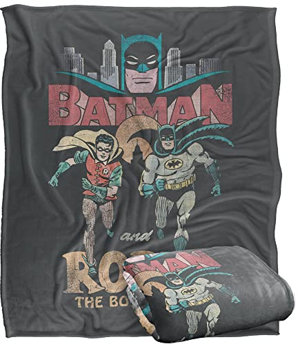 LOGOVISION Batman Classic TV Classic Duo Manta súper Suave con Tacto Sedoso – 152 x 127 cm