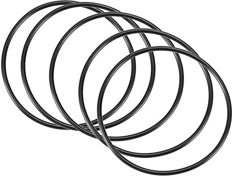 QUARKZMAN Nitrile Gomma O-Ring 100mm x 93mm x 3,5mm Guarnizioni di Tenuta Anelli Rubinetti Rotondo Guarnizione Rondella per Rubinetto Idraulica Riparazione Sigillatura Connessione, 5 Pezzi