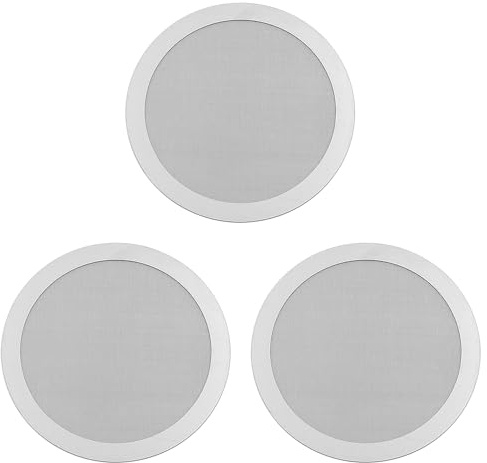 Hsthe Sea 3-teiliger wiederverwendbarer Kaffeefilter, Metall-Kaffeefilter für Kaffeemaschine, Edelstahl waschbares Kaffeesieb