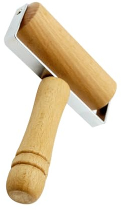 Garneck 1pezzi Mattarello in Legno Per Pasta Sfoglia Rullo Legno Di Faggio Resistente Utensile Cottura Torte Fondenti Accessorio Cucina Casa