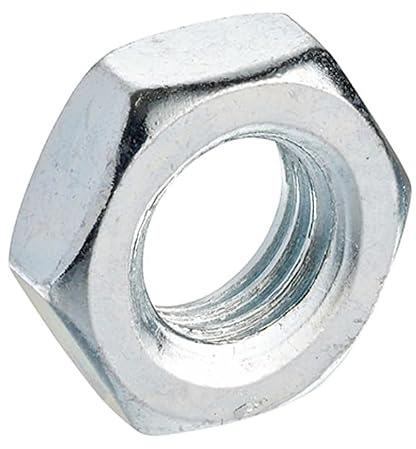 RS PRO Gegenmuttern Gegenmutter Stahl M30 Glanzzink DIN 936, Packung a 25 Stück
