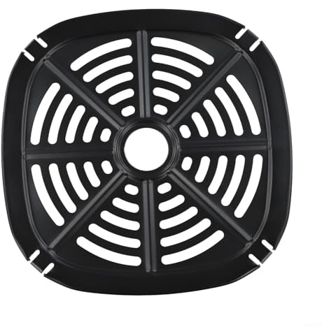 Air Fryer - Sartén de repuesto para parrilla, placa Crisper, accesorio para freidora de aire caliente, piezas de repuesto, rejilla de depósito, parrilla, sartén de parrilla, placa Crisper