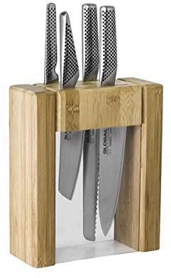 Global Teikoku Messerblock-Set, 5-teilig