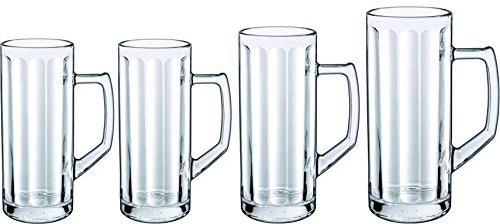 6 Bierseidel Reno Optik in versch. Größen erhältlich - geeicht Größe 0,4L geeicht