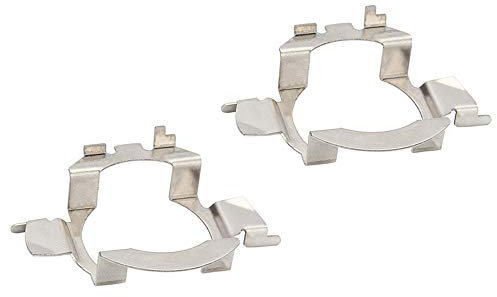 SENZEAL 2pcs H7 LED Adapter Lampenfassung Sockel Adapter-Halter Lampen Birnenhalter Base-Halter D05 für Auto aus Edelstahl