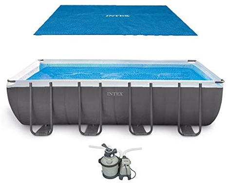 Intex Ultra Frame Rectangular Pool Set 18ft X 9ft X 52in