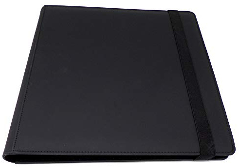 docsmagic.de Pro-Player Premium 12/24-Pocket Playset Album Black - 480 Card Binder - MTG - PKM - YGO - Kartenalbum Schwarz