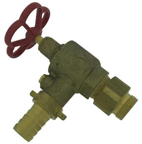 Wandhydrant Feuerhahn 1“ Zoll Schlauchanschlussventil Typ S DVGW-Zulassungmit RV