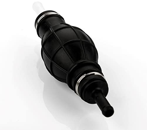 LST Handpumpe Umfüllpumpe, Benzinpumpe, Dieselpumpe, Kraftstoffpumpe, manuelle Pumpe für Benzin, Diesel, Öl und Wasser - Rückschlagventil für 8mm Schlauchdurchmesser