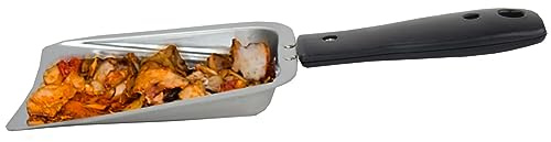 Syntrox Germany Dönerschaufel Edelstahl, Kebabschaufel, Gyrosschaufel, Döner Zubehör, Gyrosgrill Utensilien, Saubere Dönerzubereitung, Kompakte Dönerschaufel, Privatgebrauch Küchenutensilien