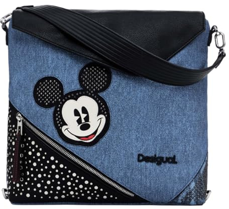 Desigual sac à épaule sac à dos Mickey Backpack Denim Dark Blue multicolore