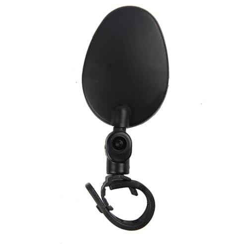 Lenkerendenspiegel Motorrad 360 Rotation Einstellbar Bike Reiten Runde Ellipse Spiegel Motorrad Lenker Montieren Rückspiegel Für Fahrrad Chopper Spiegel(Oval)