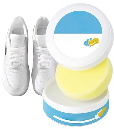 TTXSDYD Nettoyant blanc pour chaussures de sport, blanchisseur de chaussures blanches, blanchisseur de chaussures pour baskets, nettoyant pour chaussures, blanchisseur de chaussures, crème de