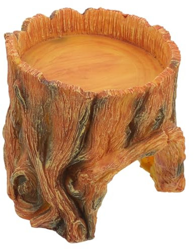 COSMEVIVI Decorazione Per Acquario Forma Di Ceppo Albero Accessori Per Serbatoi Nascondiglio Naturale Per Pesci e Rettili Facile Da Pulire e Leggero Per Ambienti Acquatici